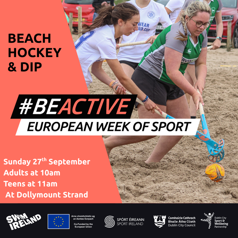 European Week Of Sport 2026 - Beach Hockey and Dip!